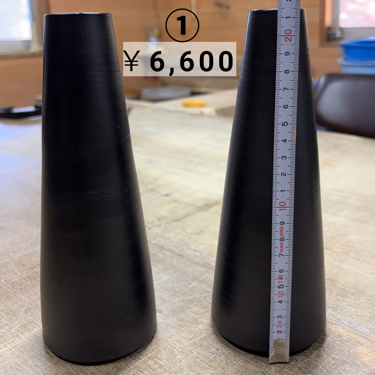 別注   陶器　花入れ　6600円