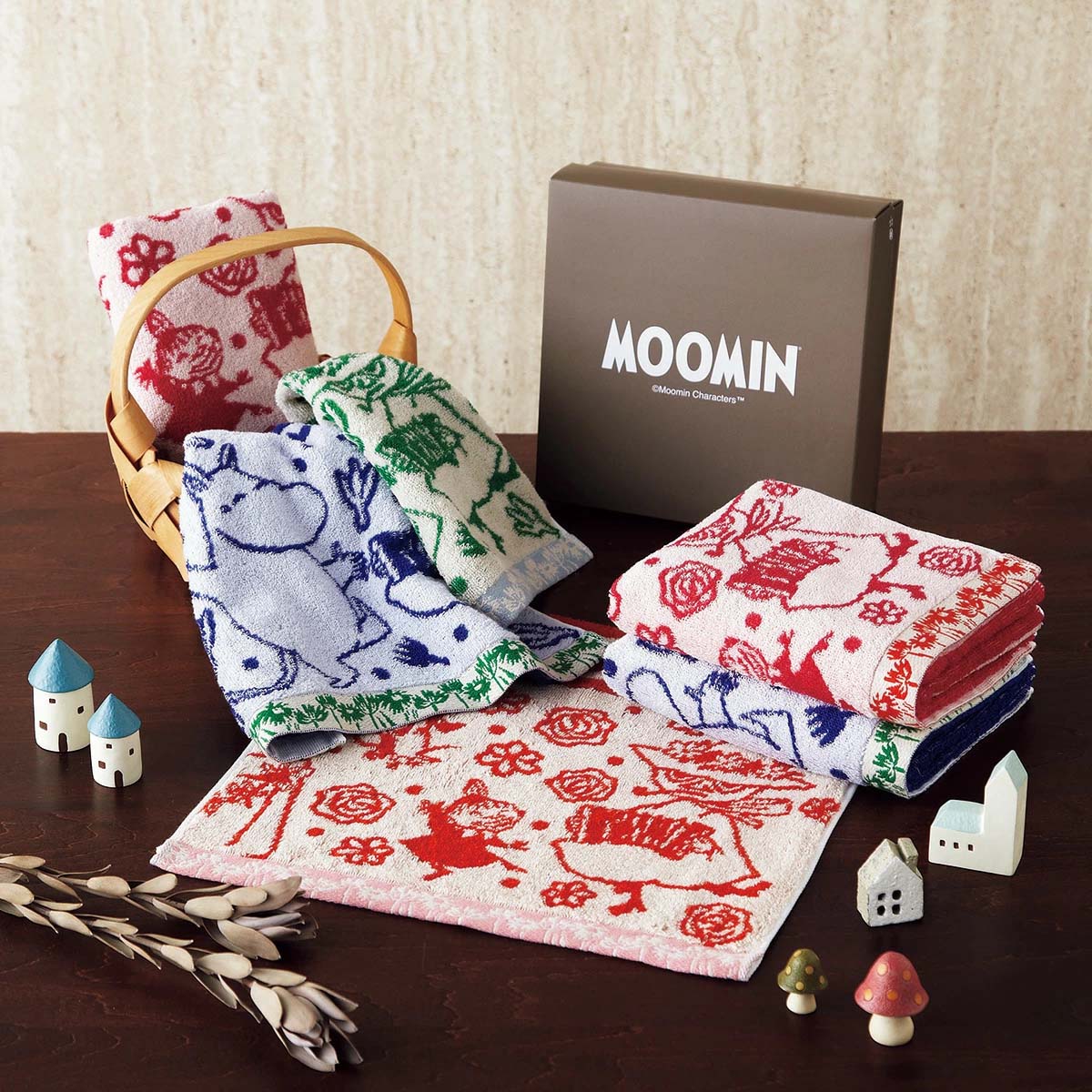 タオルギフトセット MOOMIN 専用ギフト箱入 各種