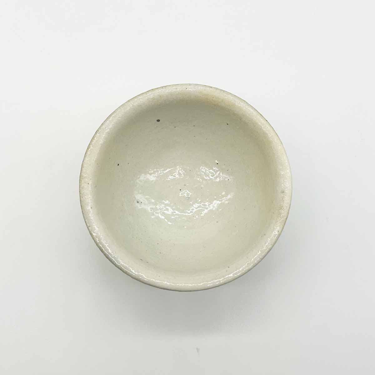 古谷製陶所 信楽焼 鉄散 飯碗 大(線彫)