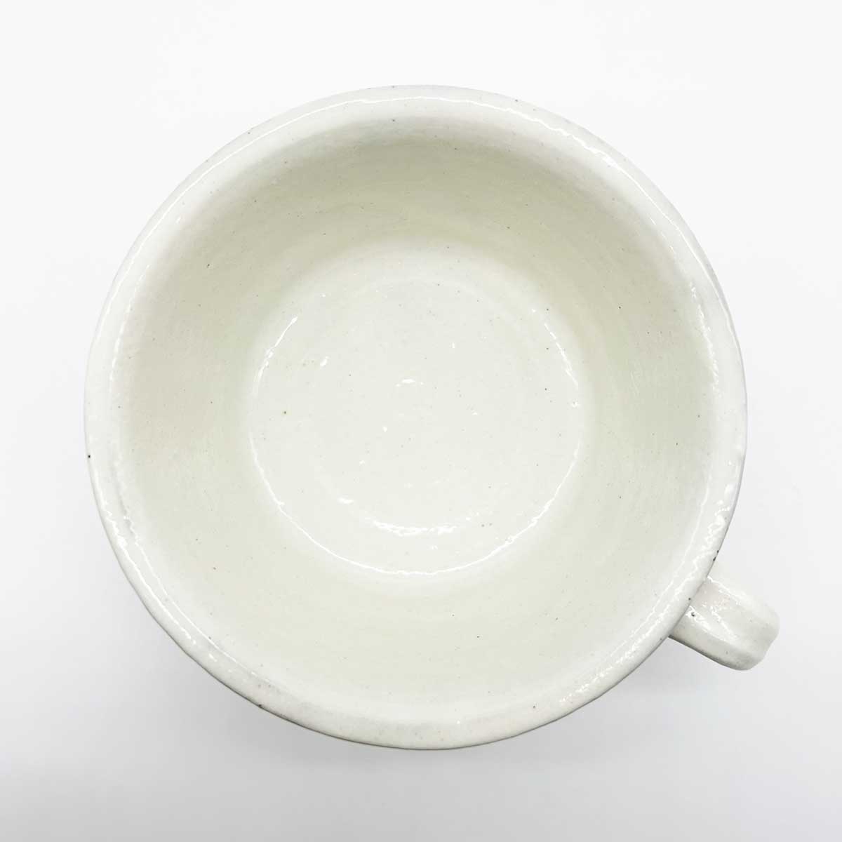 古谷製陶所 信楽焼 鉄散 飯碗 大(線彫)