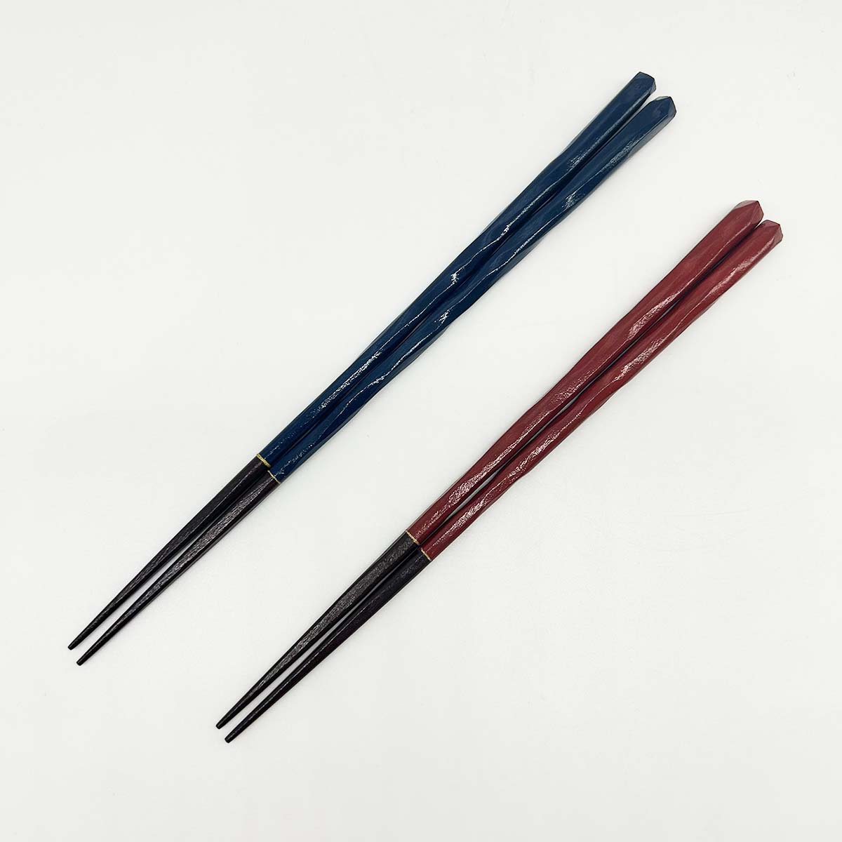 若狭塗箸 風樹 23cm/21cm 全体