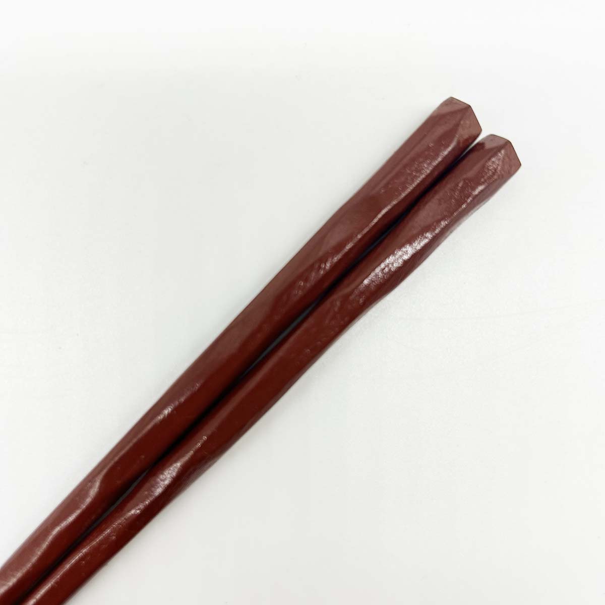 若狭塗箸 風樹 茶 16.5cm 持ち手