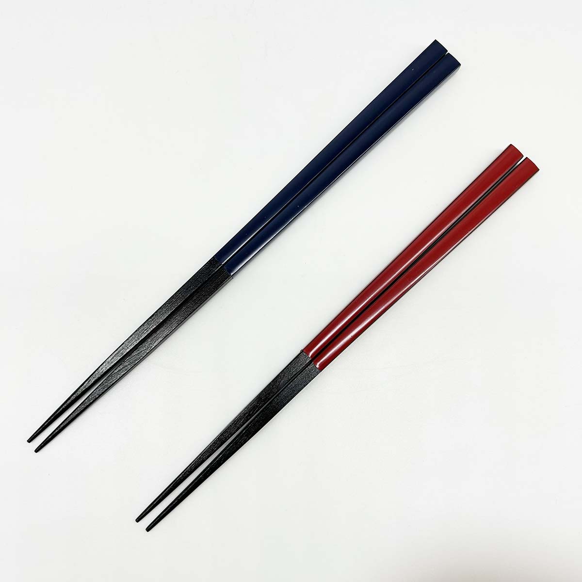 若狭塗箸 黒檀 天心 23cm／21cm