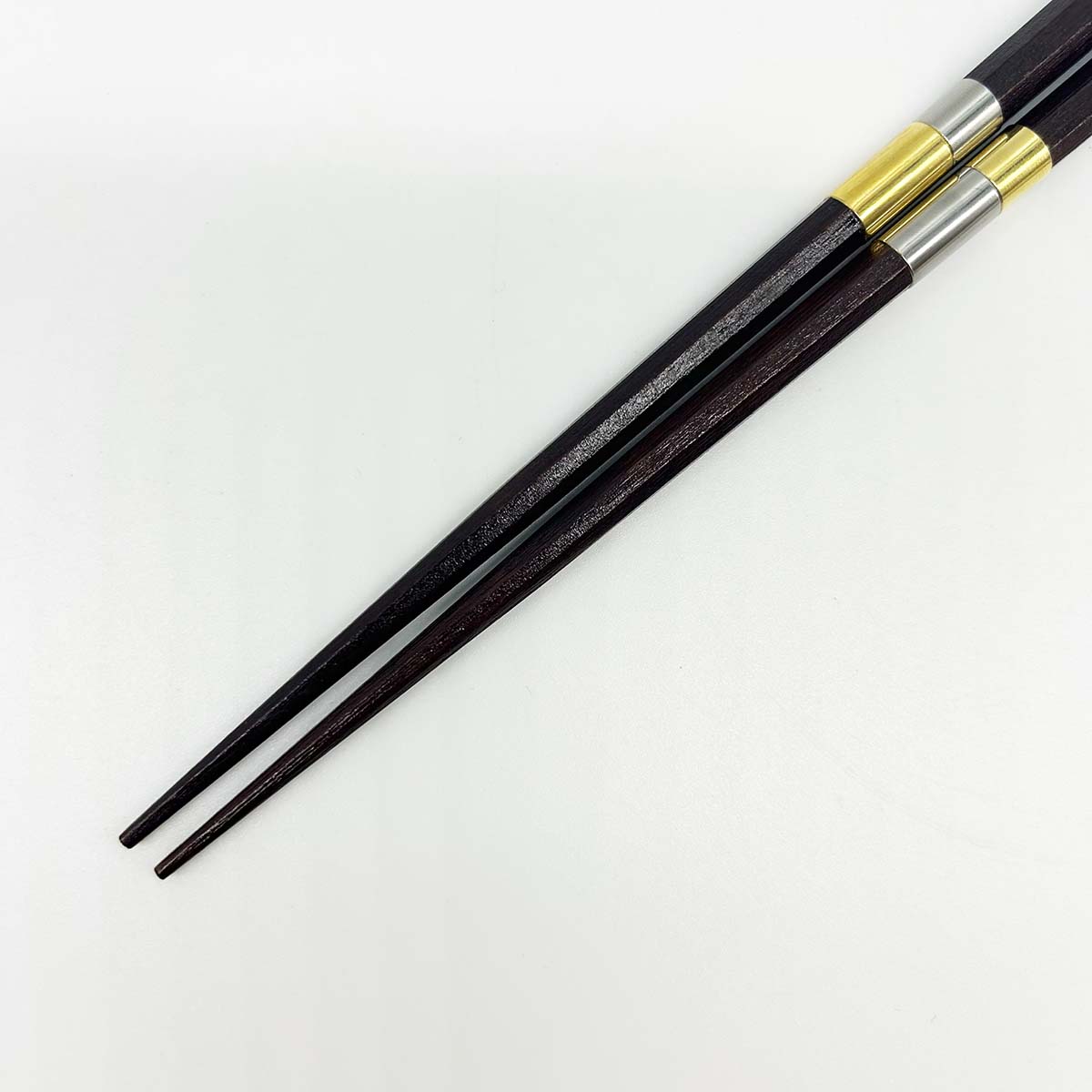 若狭塗箸 懐箸 祥天 市松 23cm 箸先