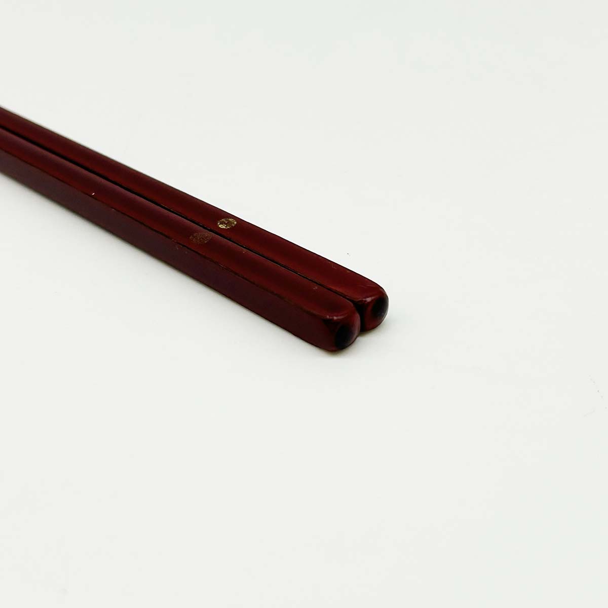 若狭塗箸 祝鏡 21cm 上部