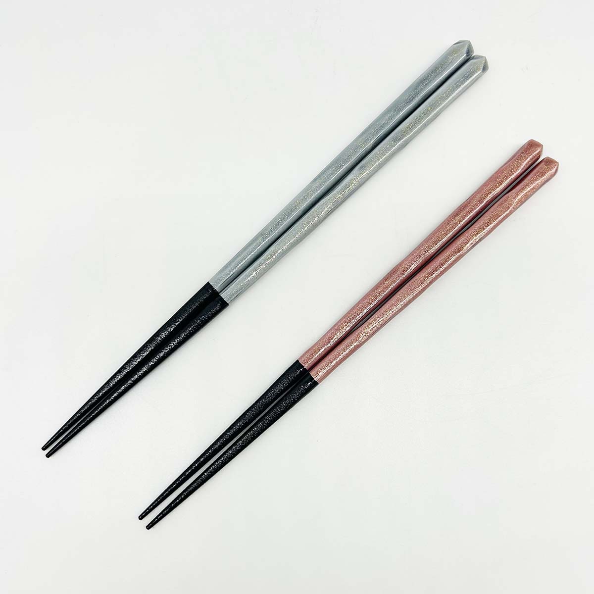 若狭塗箸 流彩 23cm/21cm 全体