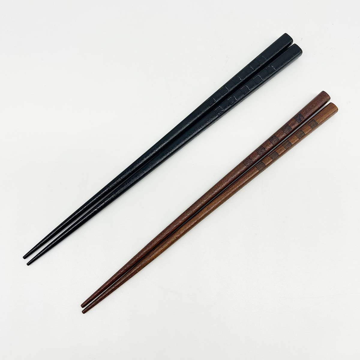 若狭塗箸 御影 23cm/21cm 全体