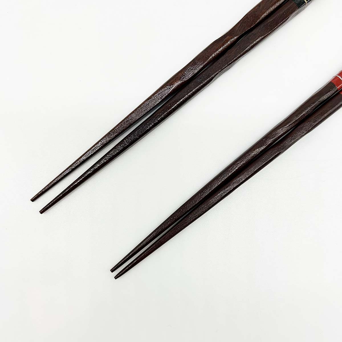 若狭塗箸 花巻 23cm／21cm　箸先