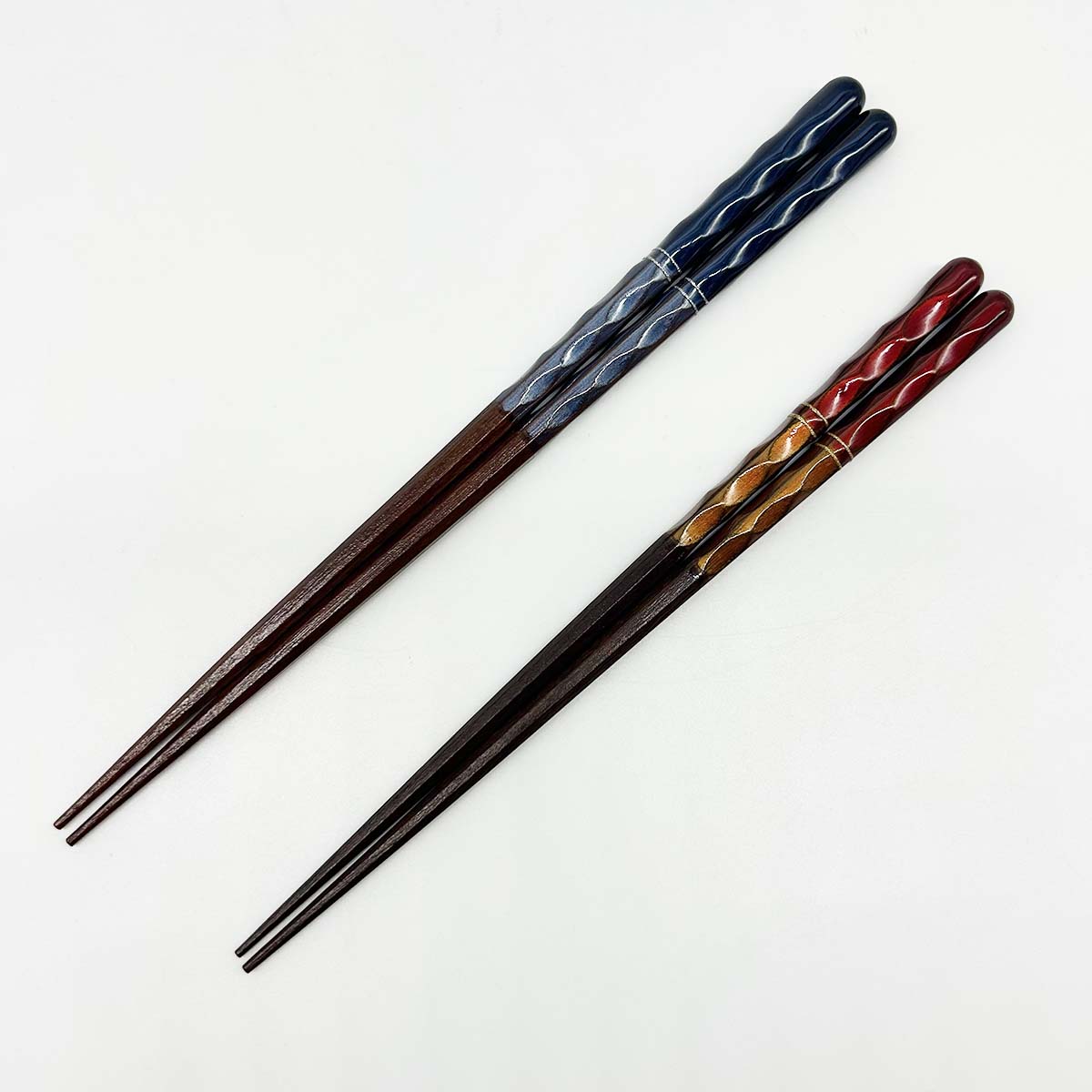 若狭塗箸 彩重 22.5cm/20.5cm 全体