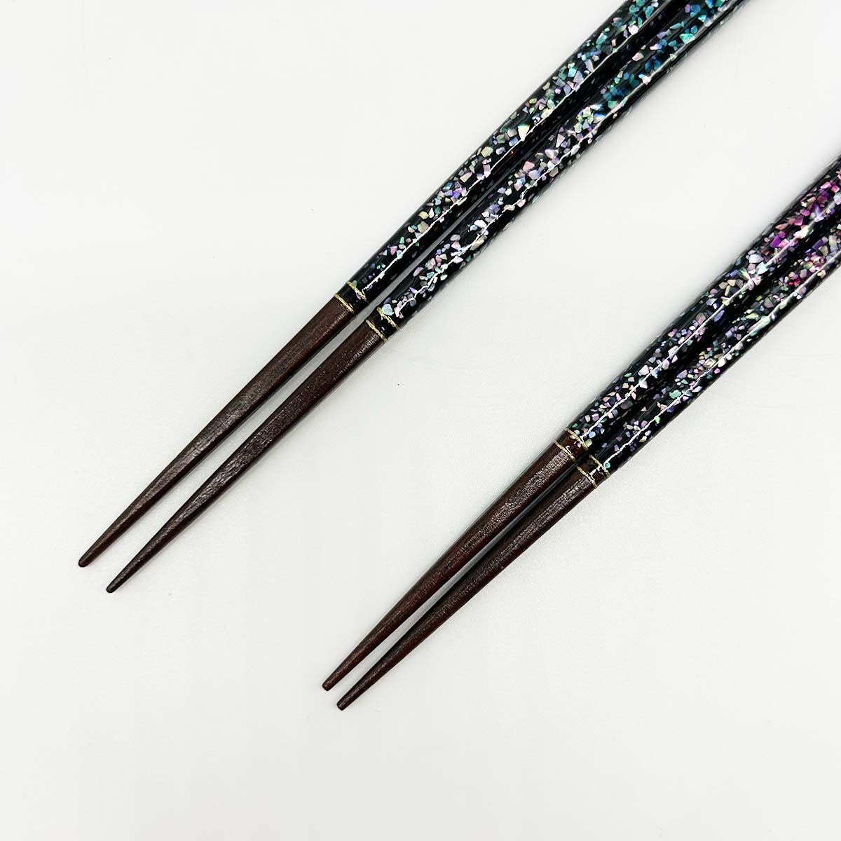 若狭塗箸 虹色貝 23cm/21cm 箸先