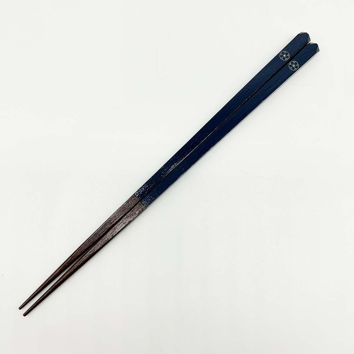 若狭塗箸 桜一輪 23cm 全体