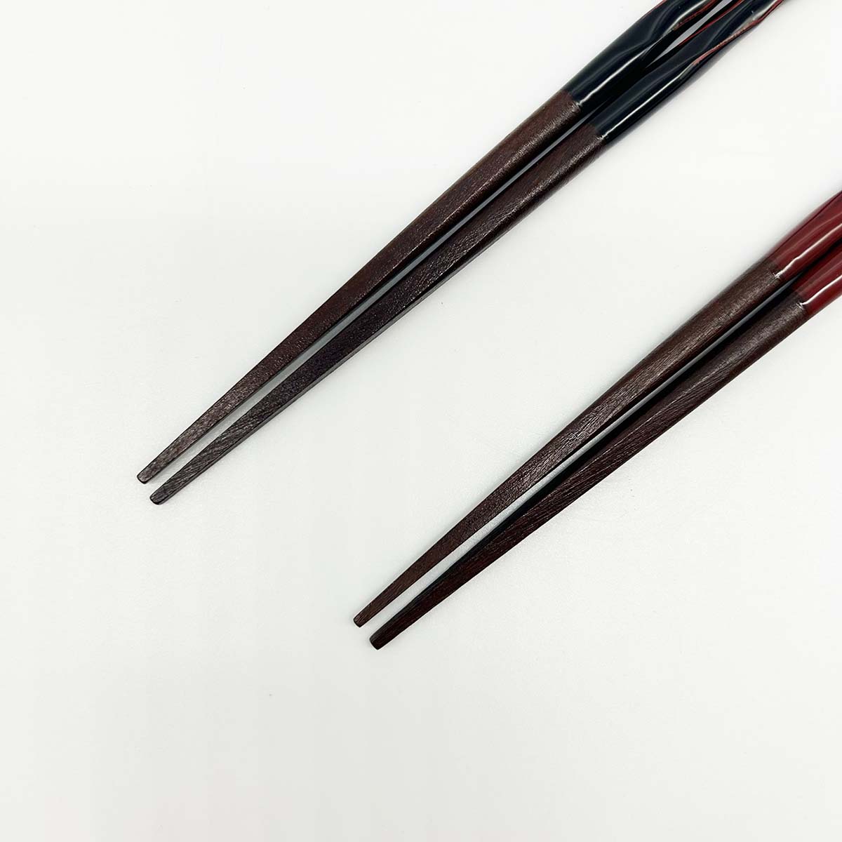 若狭塗箸 墨流し 23.5cm／21cm　箸先