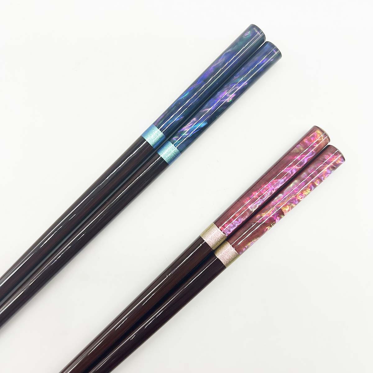 若狭塗箸 夢見月 23cm／21cm　持ち手