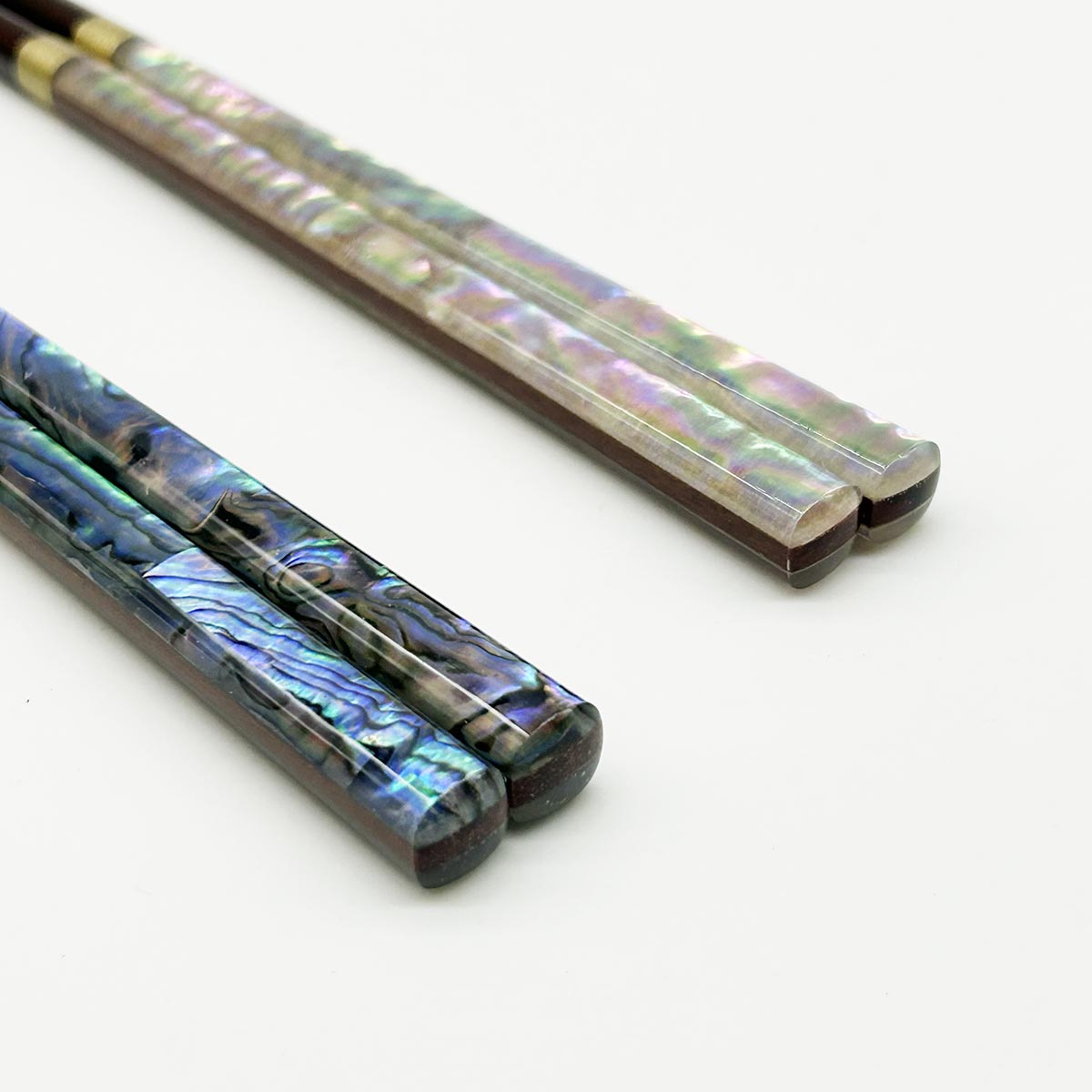 若狭塗箸 雅貝 23cm/21cm 上部
