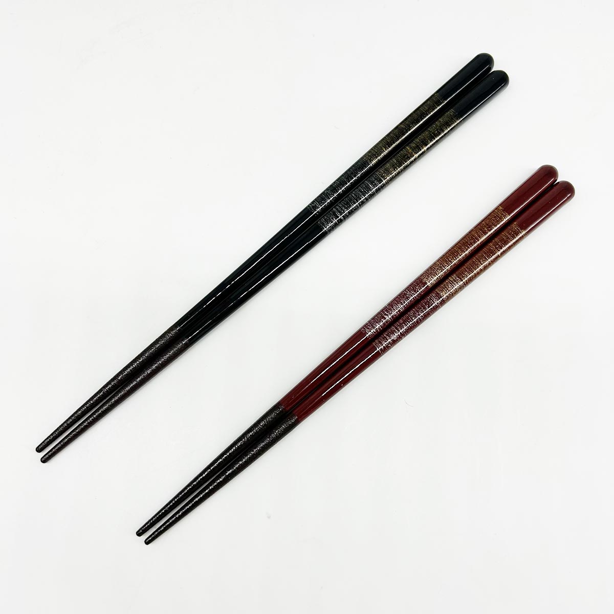 若狭塗箸 古賀 23cm/20.5cm 全体