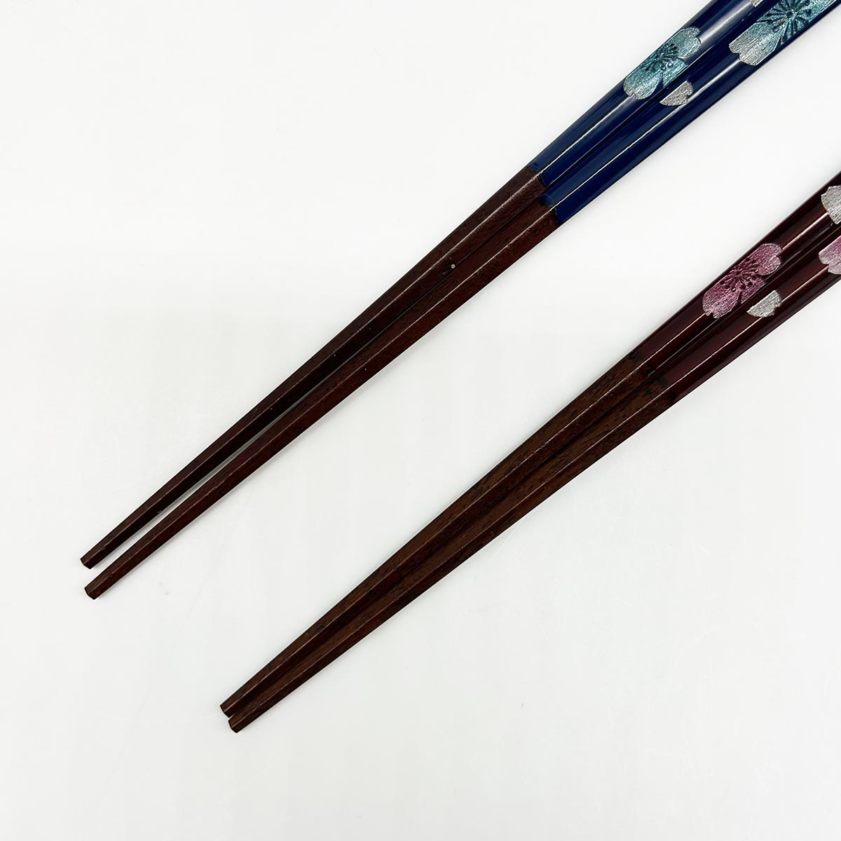 若狭塗箸 桜彩 23cm／21cm　箸先