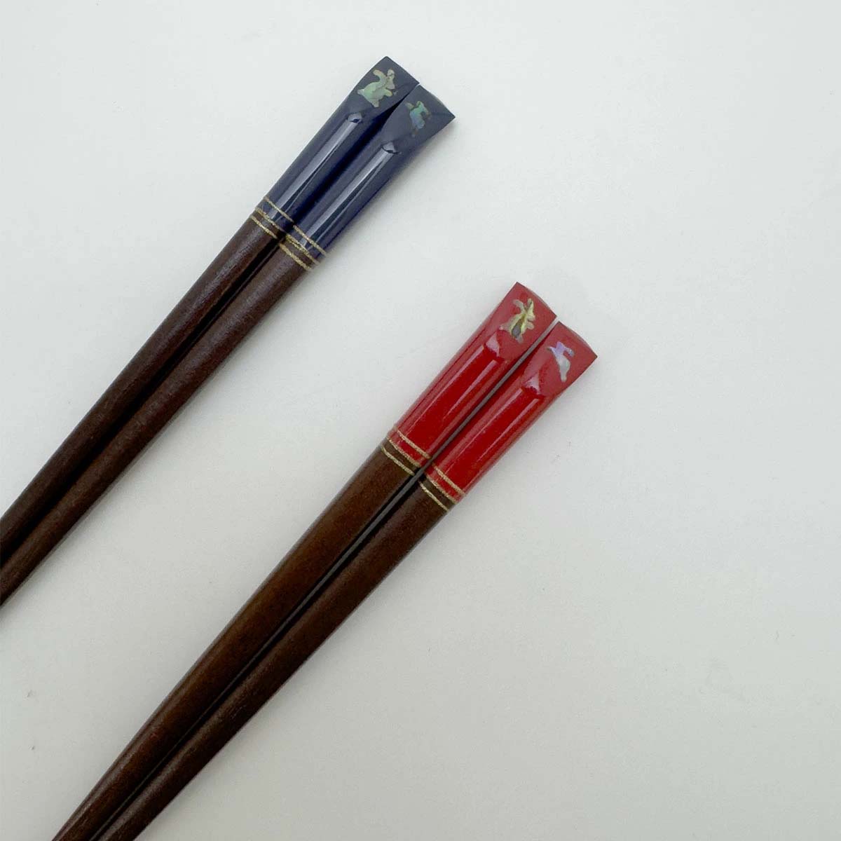 若狭塗り箸 彩うさぎ