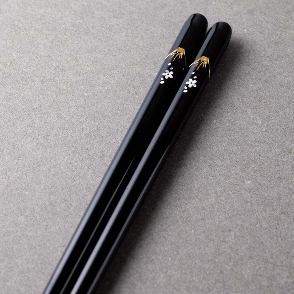 若狭塗 箸 結晶桜富士 食洗機対応