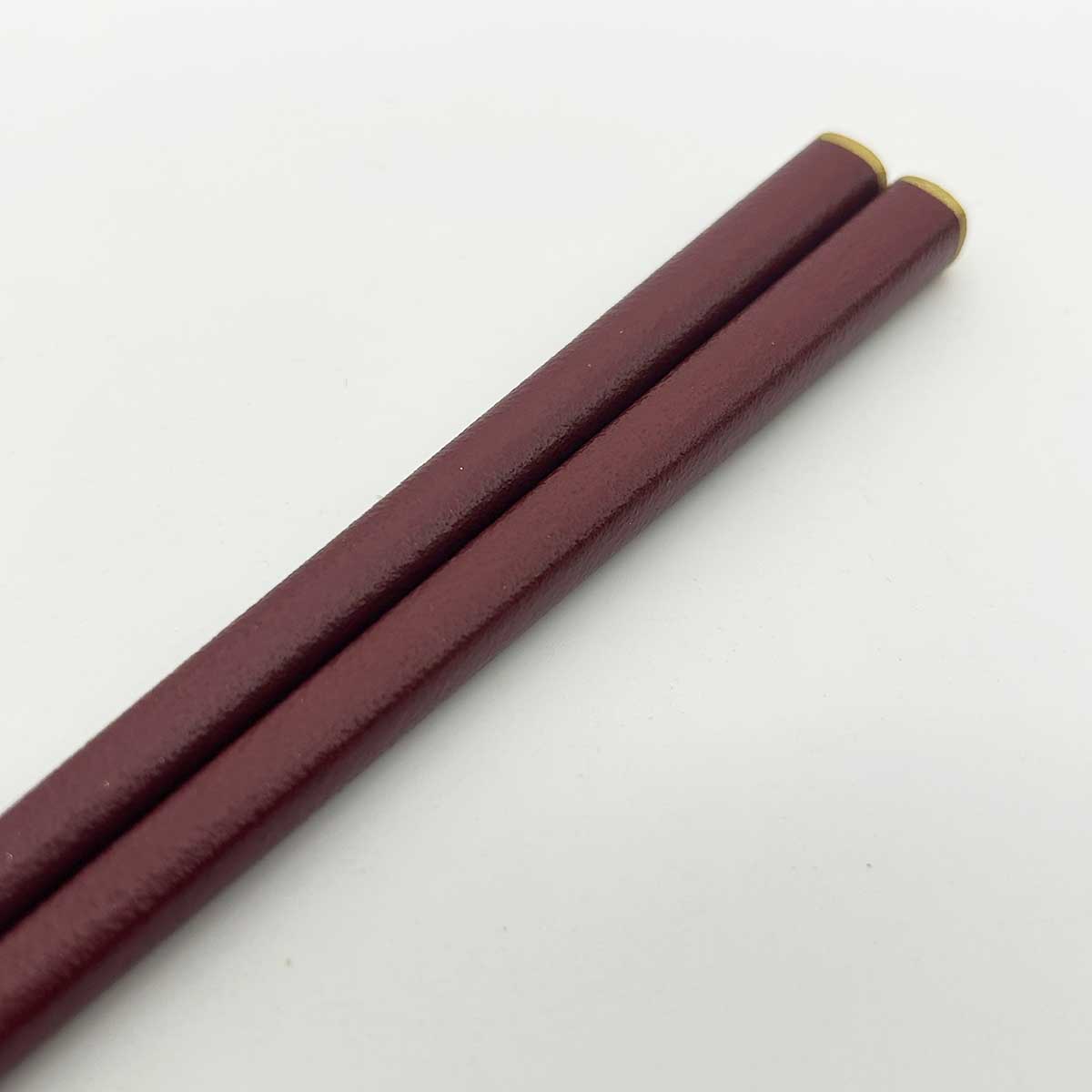 越前塗 先角箸 蒔地金ライン 23cm 各種