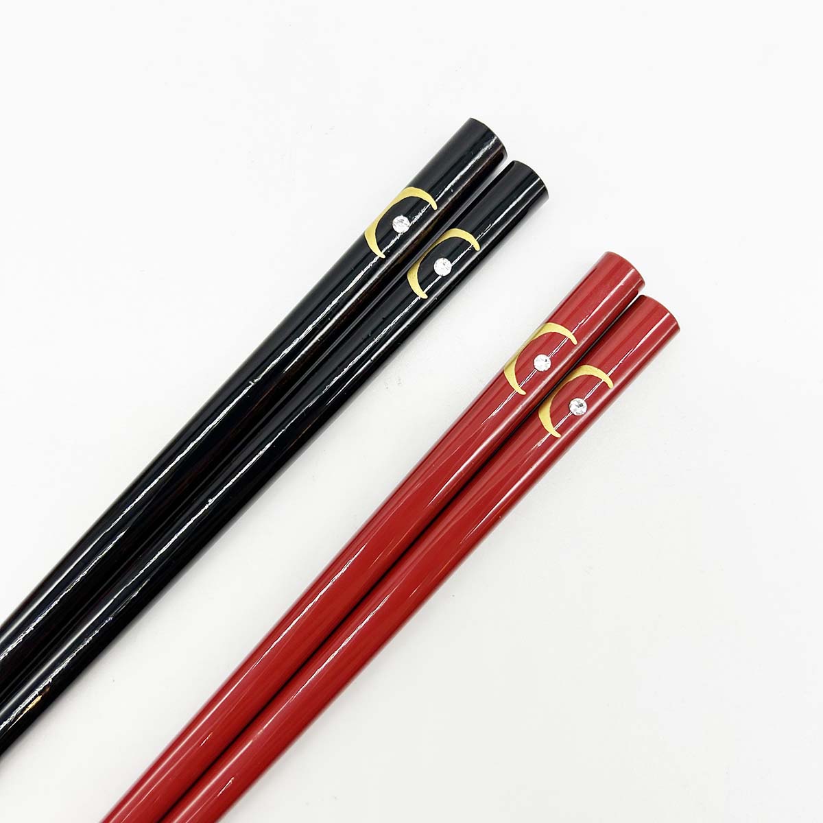 箸　三日月　スワロフスキー