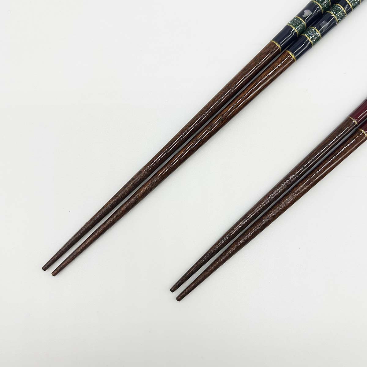 若狭塗 食洗機対応箸 至高 らでん 沖の石 箸先