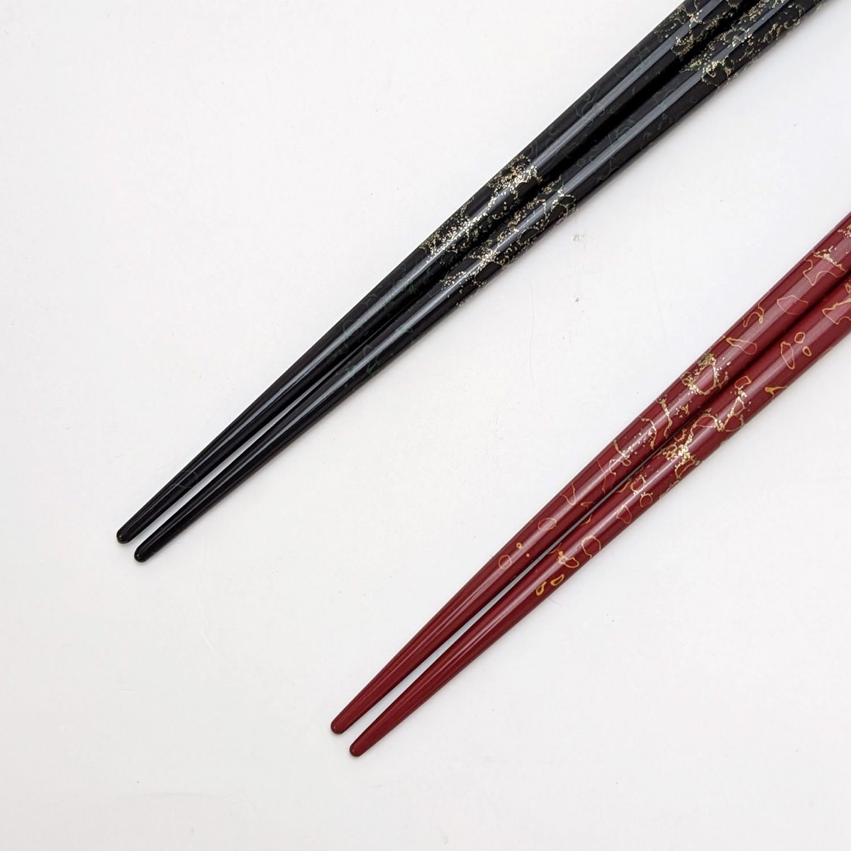 津軽塗箸 利休梨地