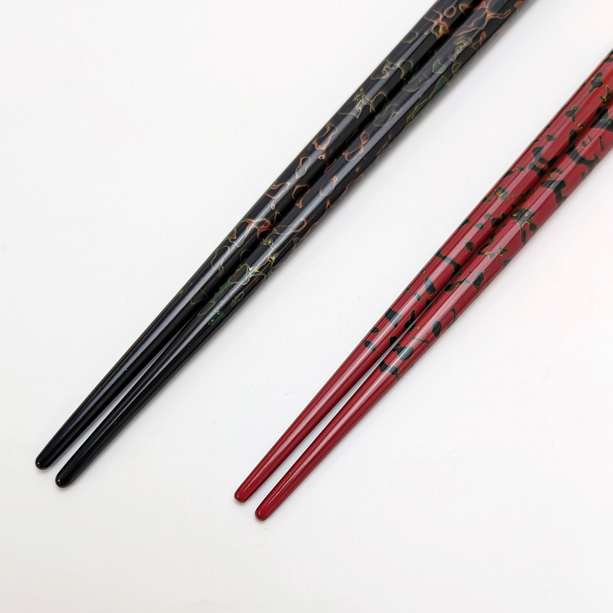 津軽塗箸 唐塗