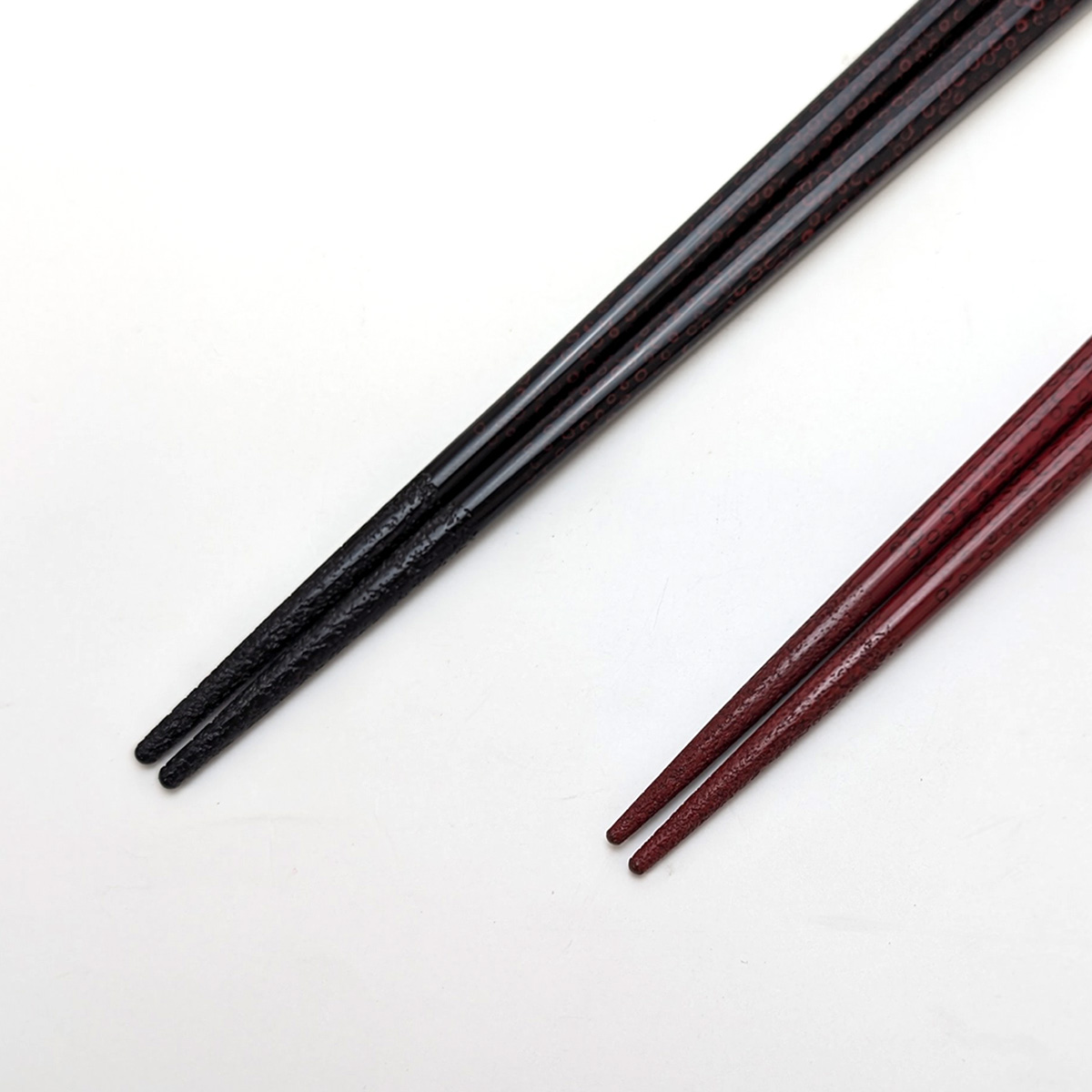 津軽塗箸 七々子塗 菜の華 めじゃ