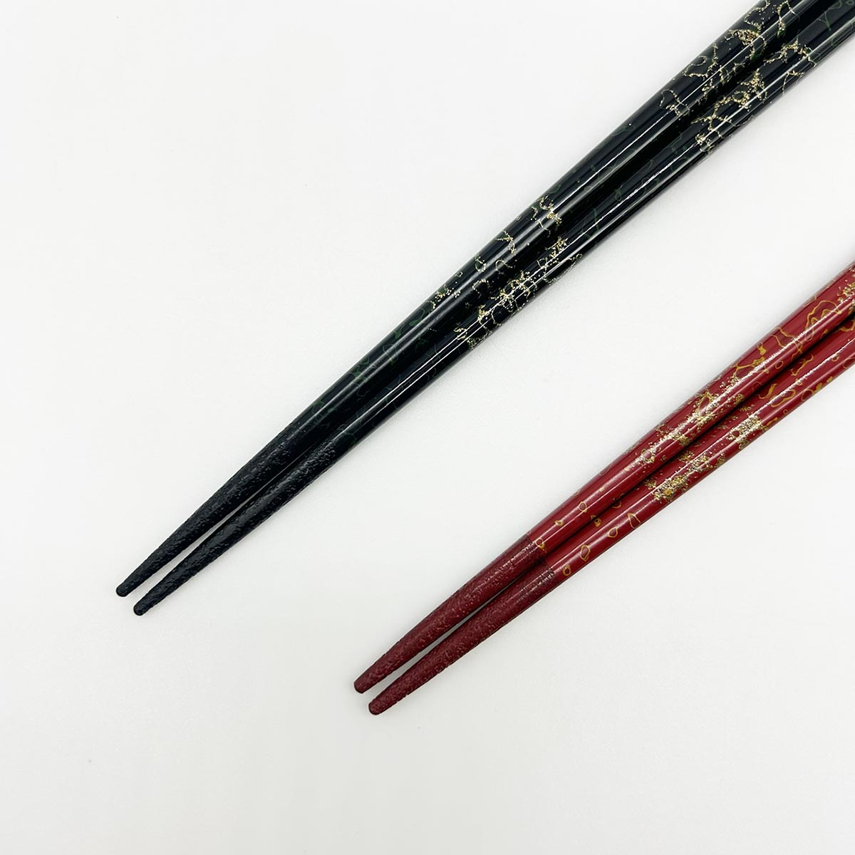 津軽塗箸 唐塗 こごり