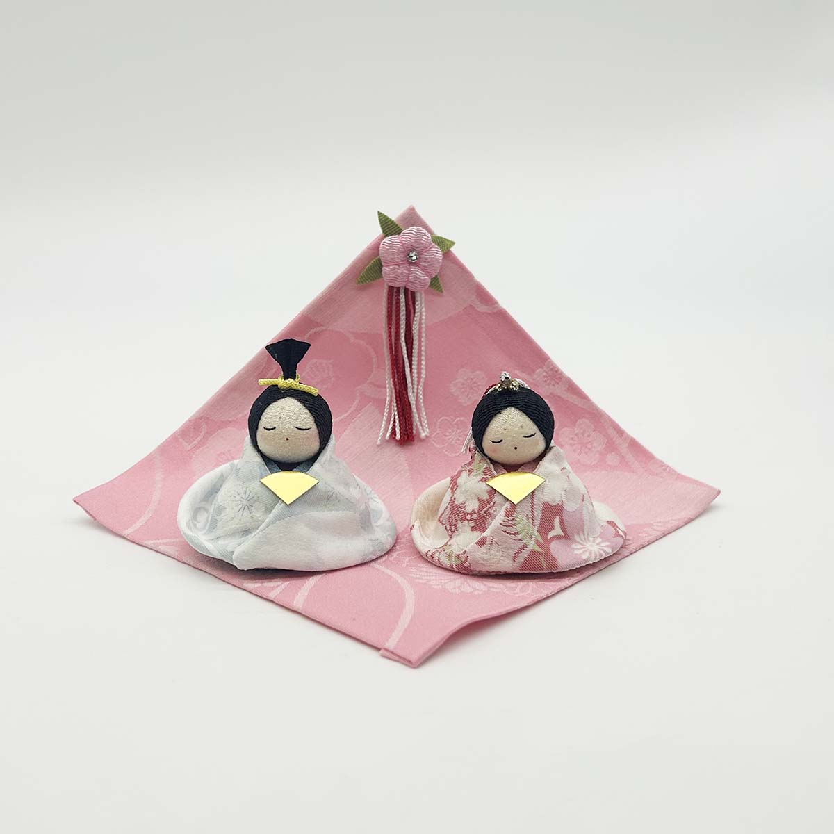 雛人形 リュウコドウ 1-463 敷几帳付(小) 幼な雛