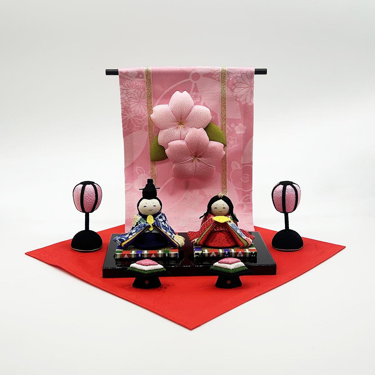 雛人形 リュウコドウ 1-656 花几帳わらべ雛