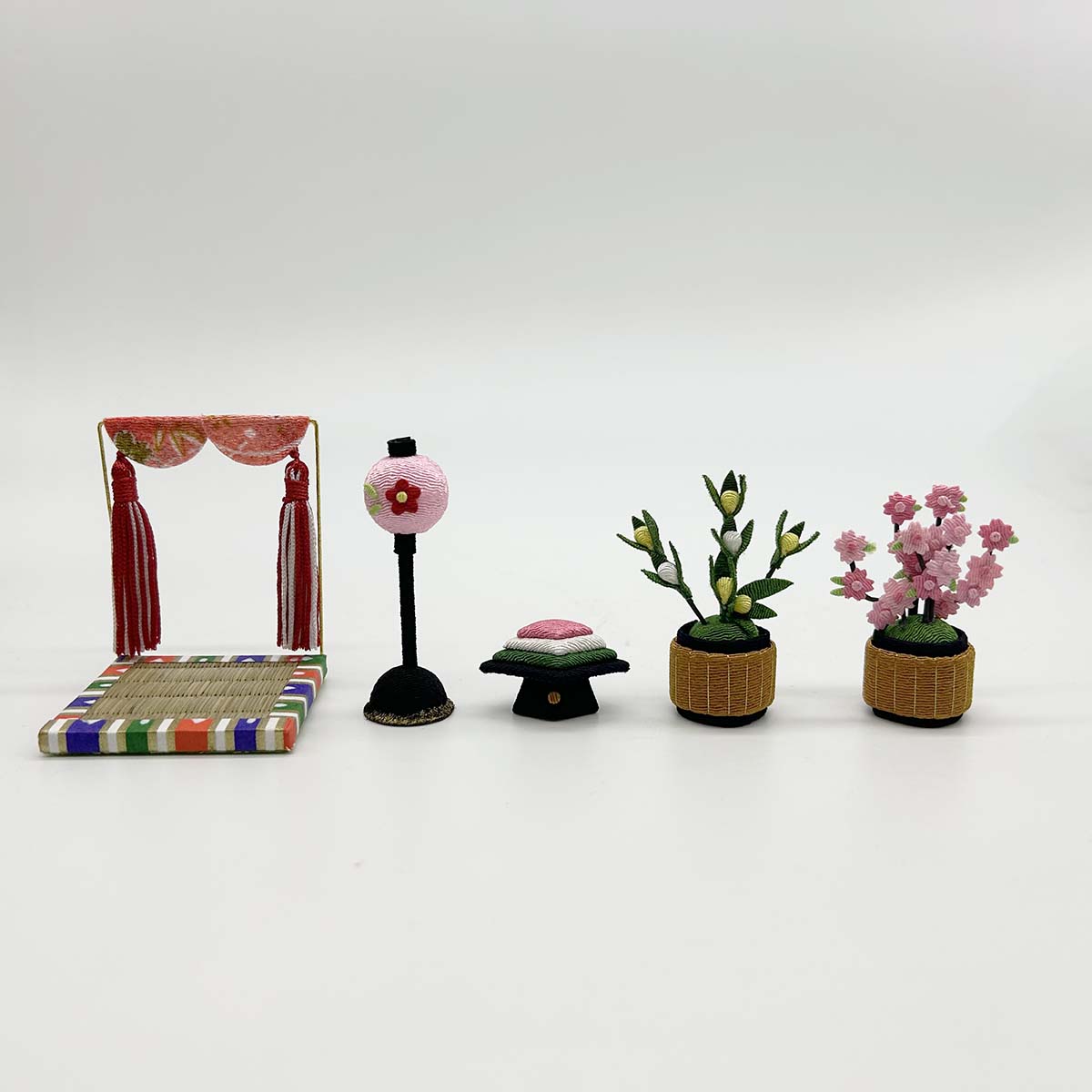 雛人形 リュウコドウ  1-794 箱段お飾りセット お雛さま