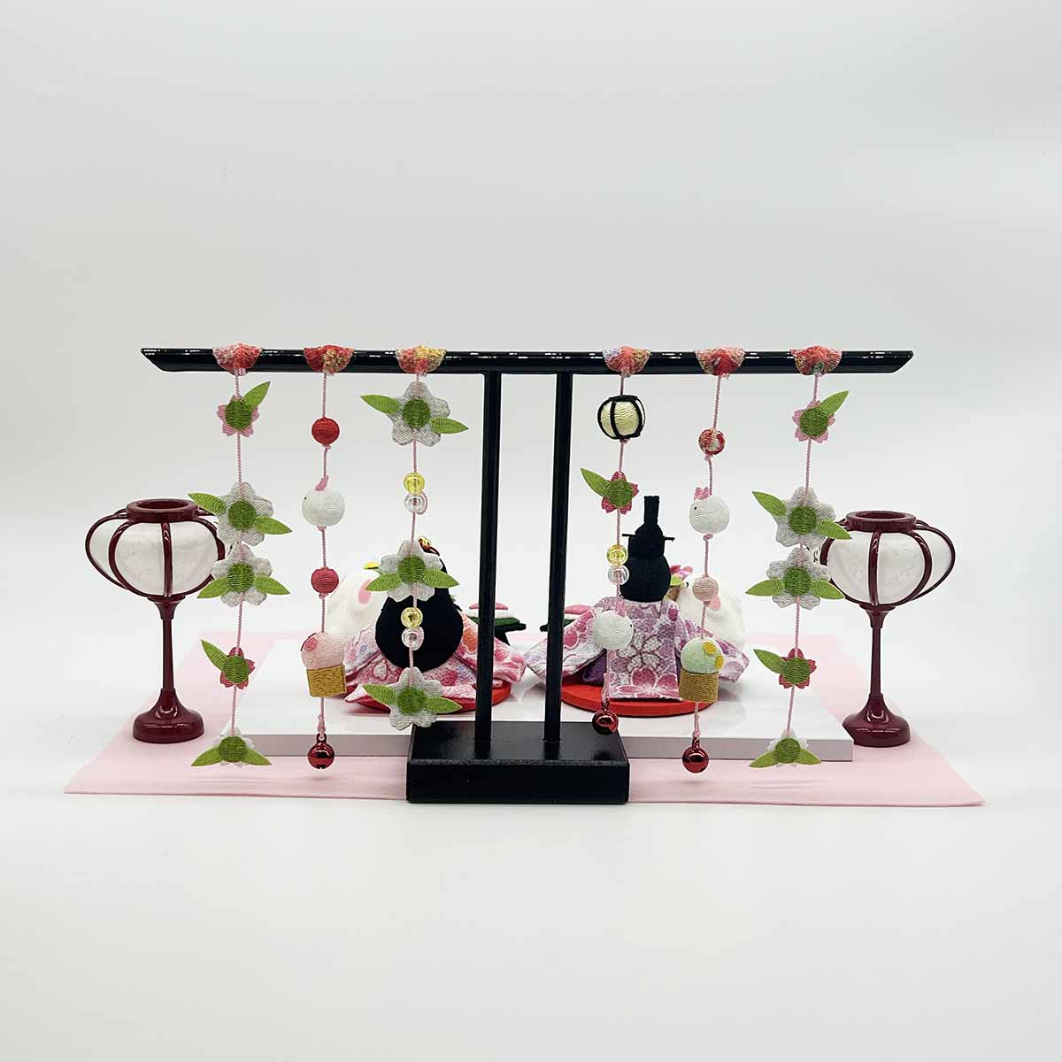 雛人形 リュウコドウ 1-859 ぷりてぃ舞桜 ぽんぽん兎雛