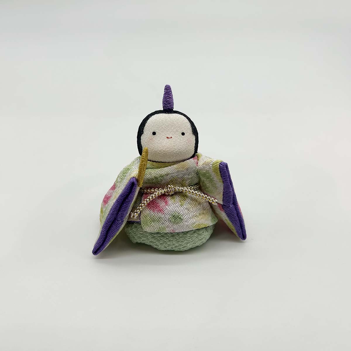 雛人形 リュウコドウ 1-887 ぽてりひな2人(麻の葉)