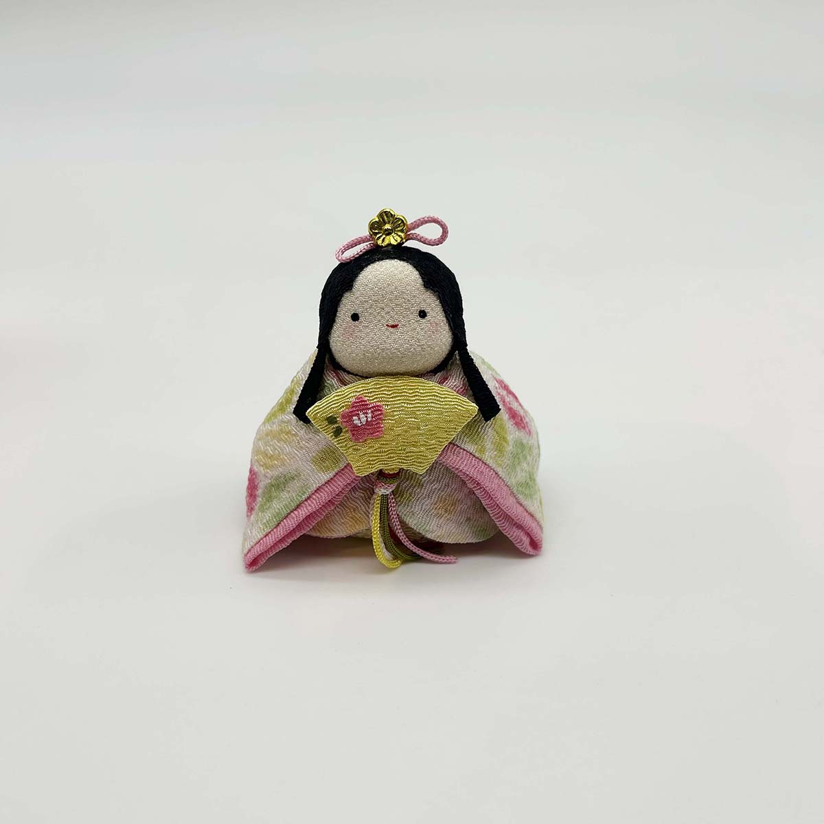 雛人形 リュウコドウ 1-887 ぽてりひな2人(麻の葉)