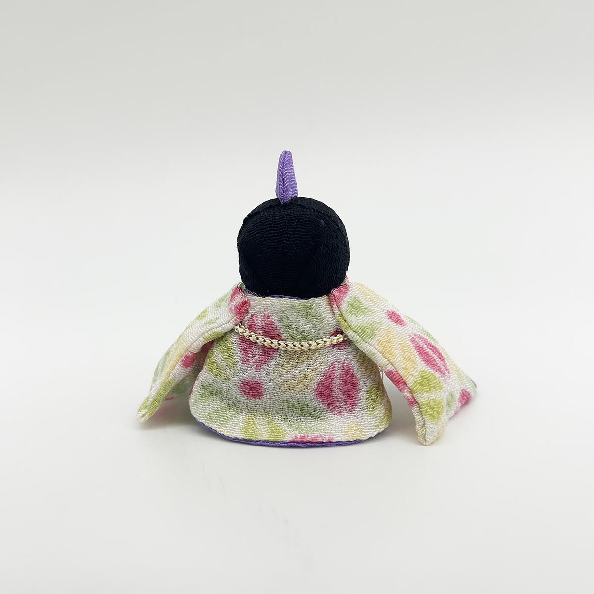 雛人形 リュウコドウ 1-888 ぽてりひな2人(麻の葉) 桜几帳付