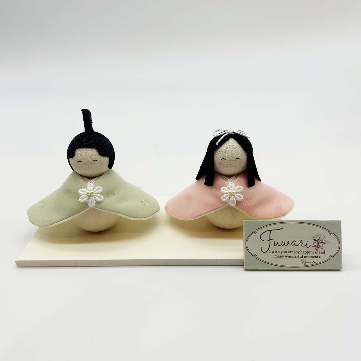 雛人形 リュウコドウ 1-924 Fuwari Hina ナチュラル