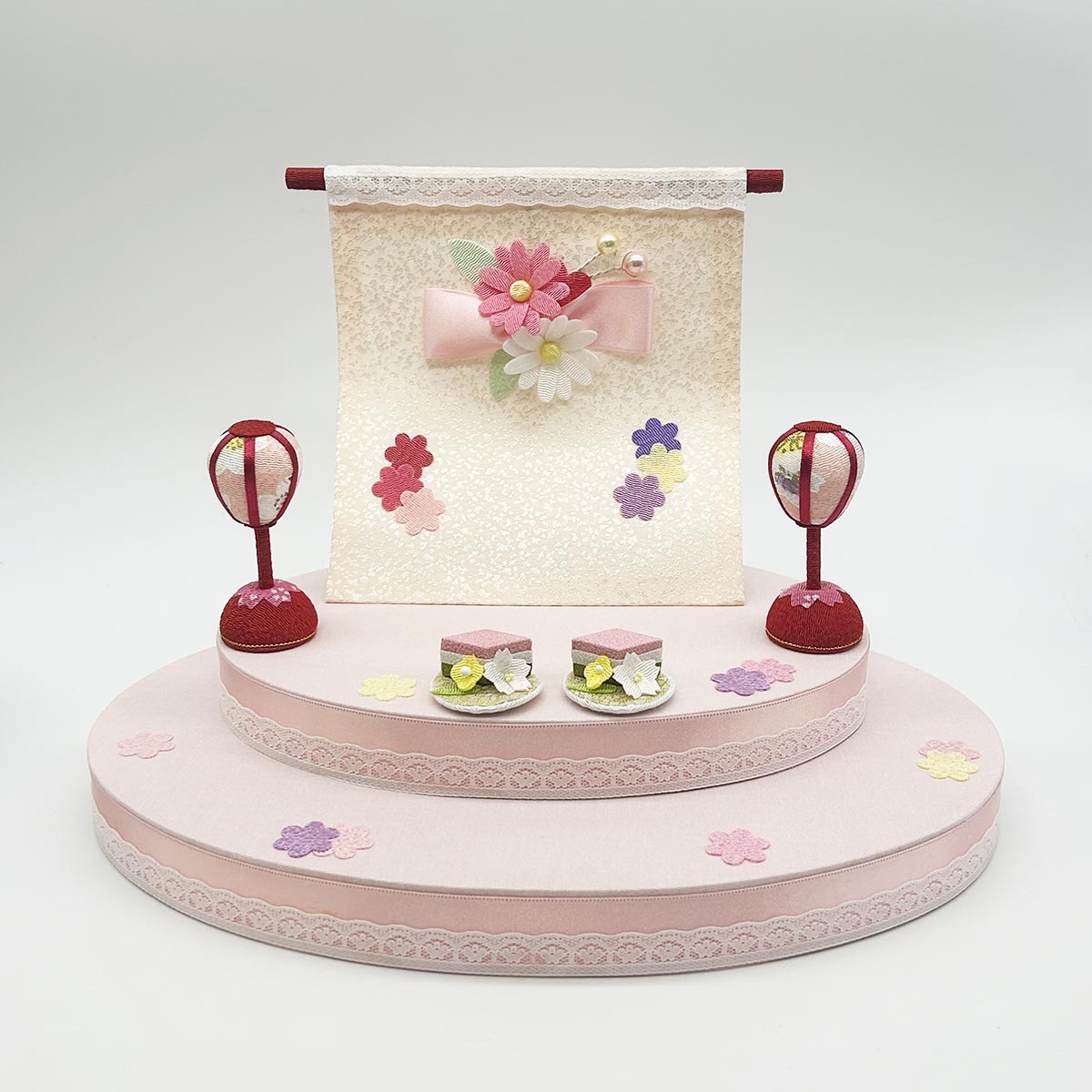 雛人形 リュウコドウ 1-932 ちいさな おはなのおひなさま(5人)