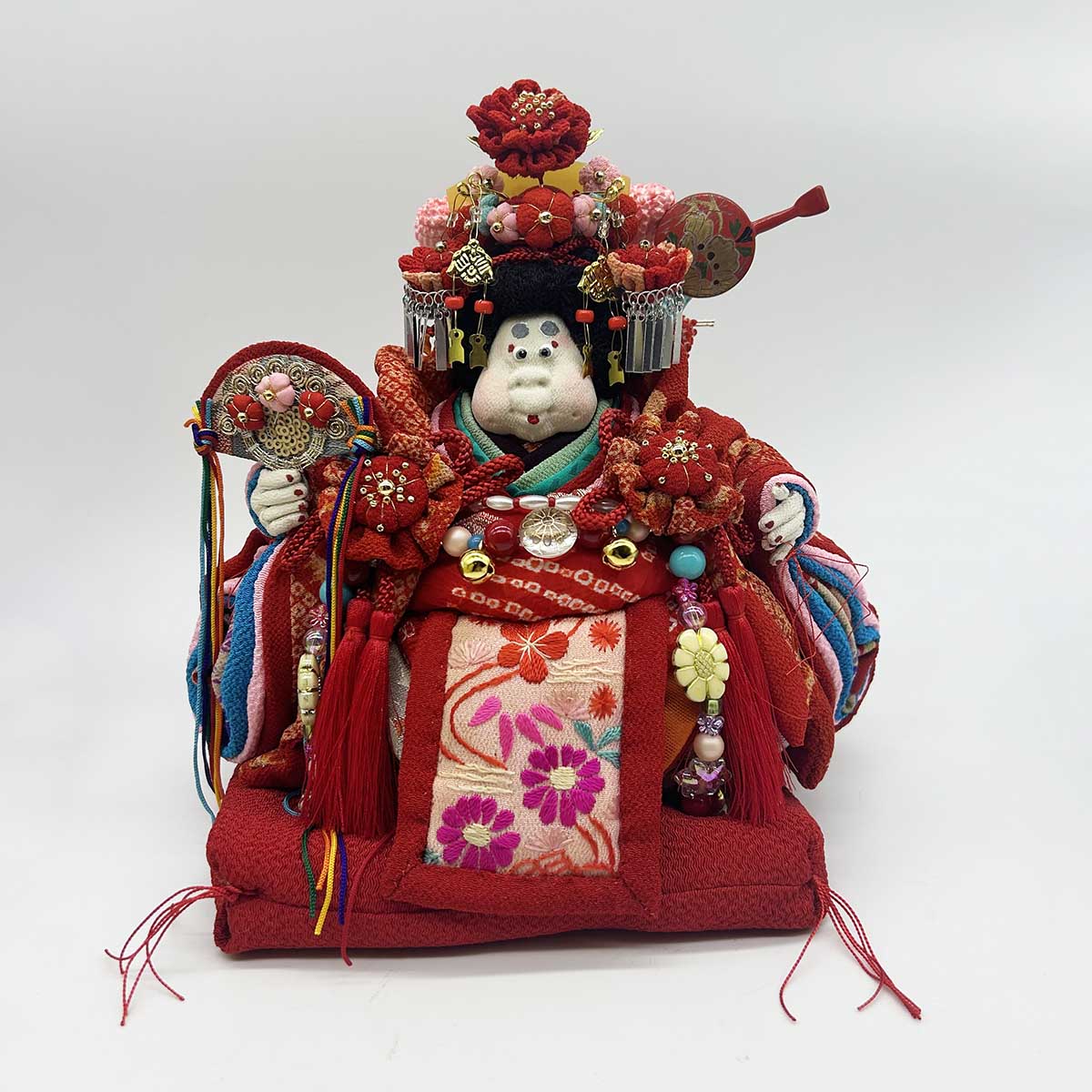 上原装子 古布創作人形 おひなちゃま