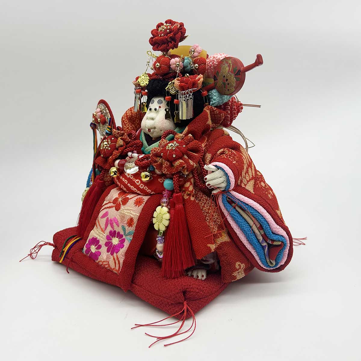 上原装子 古布創作人形 おひなちゃま