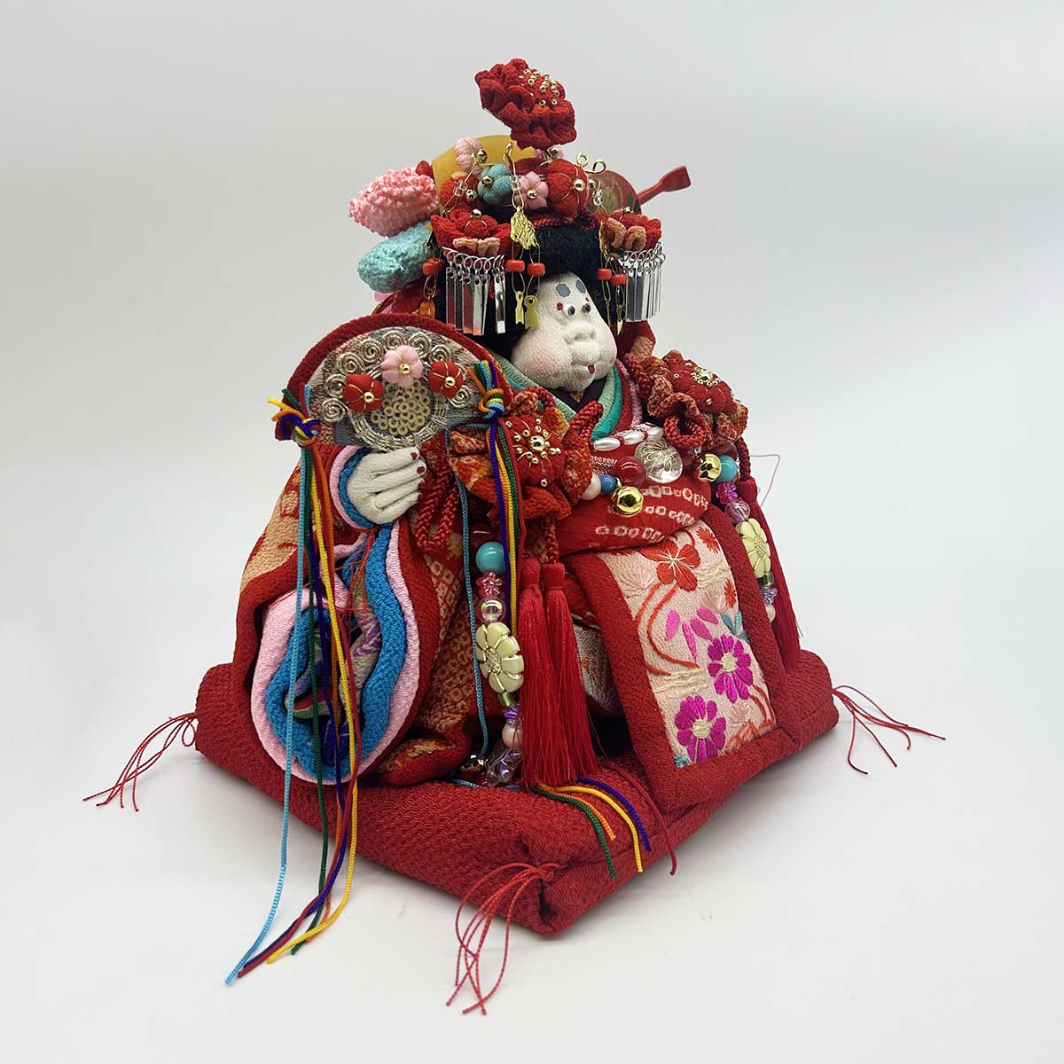 上原装子 古布創作人形 おひなちゃま