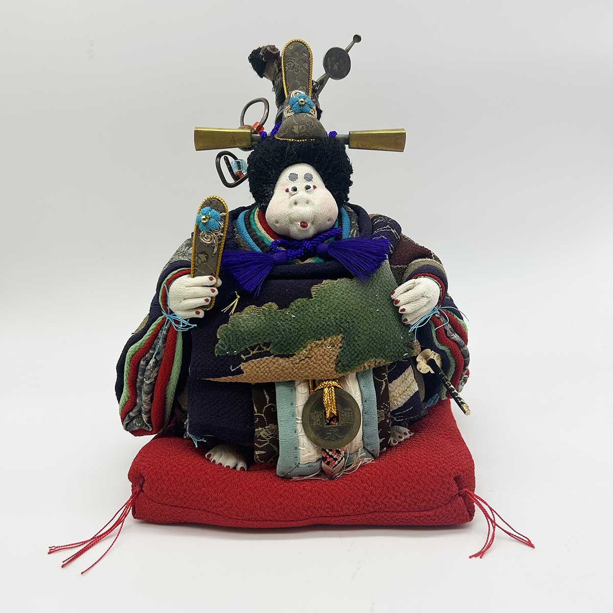 上原装子 古布創作人形 おひなちゃま