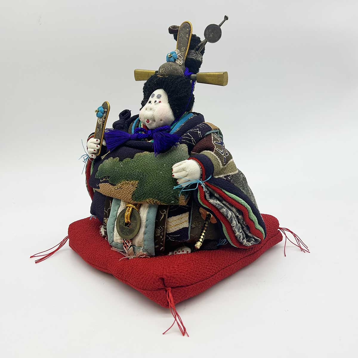 上原装子 古布創作人形 おひなちゃま