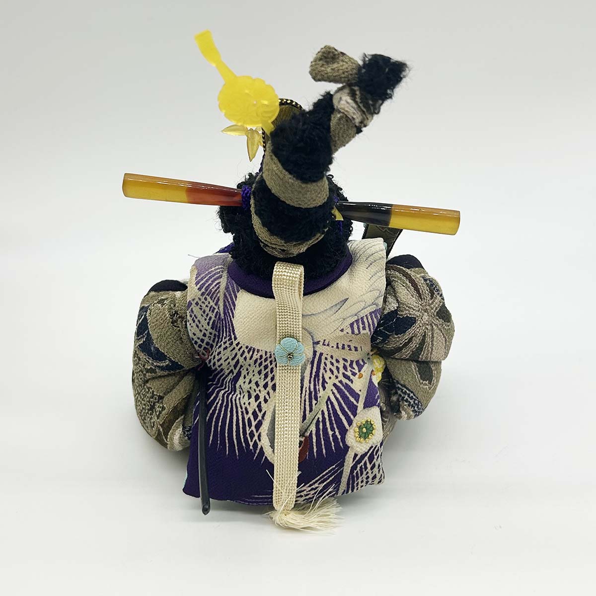 上原装子 古布創作人形 おひなちゃま ミニ立