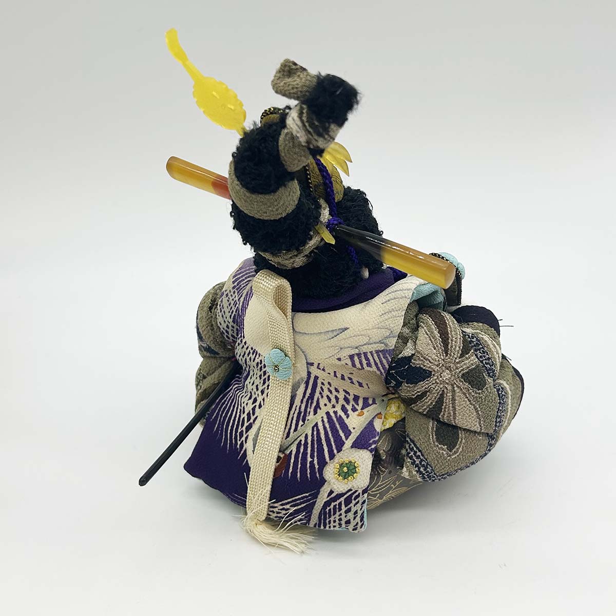 上原装子 古布創作人形 おひなちゃま ミニ立