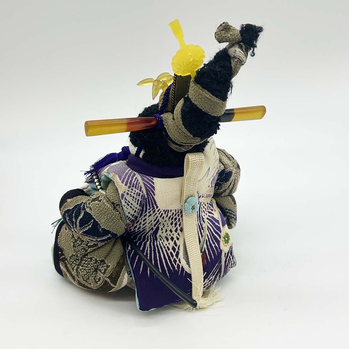 上原装子 古布創作人形 おひなちゃま ミニ立