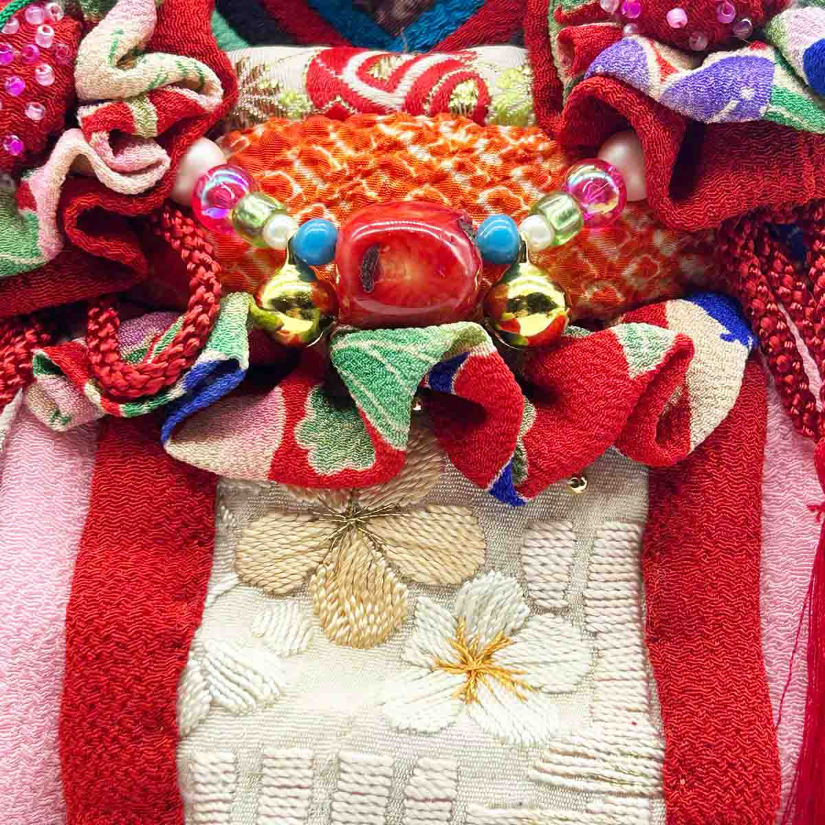 上原装子 古布創作人形 おひなちゃま ミニ