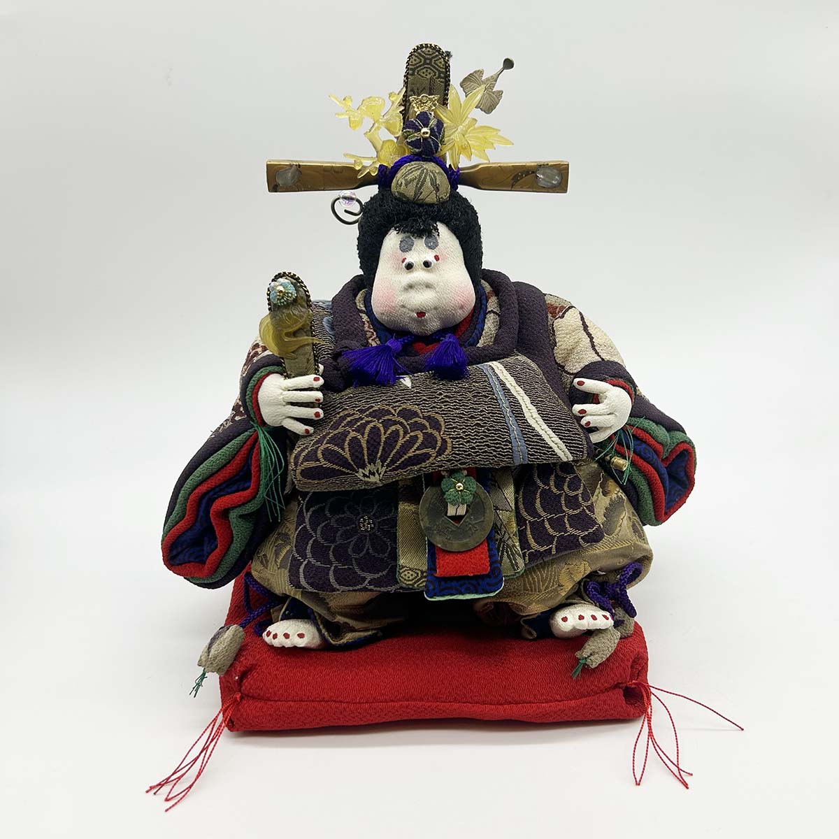 上原装子 古布創作人形 おひなちゃま ミニ