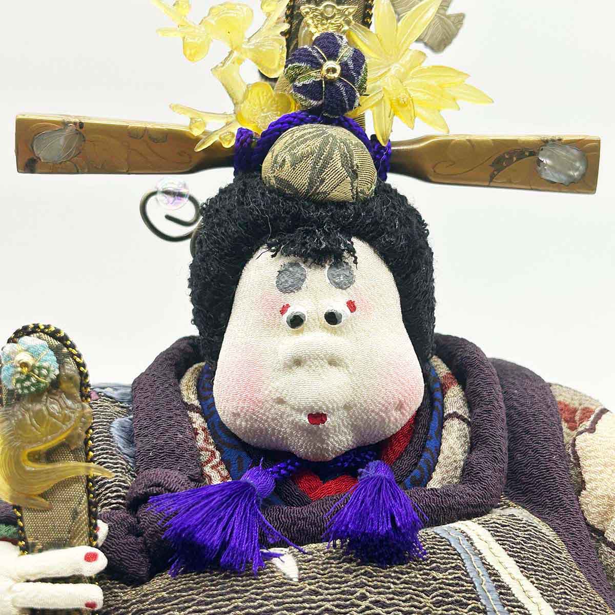 上原装子 古布創作人形 おひなちゃま ミニ