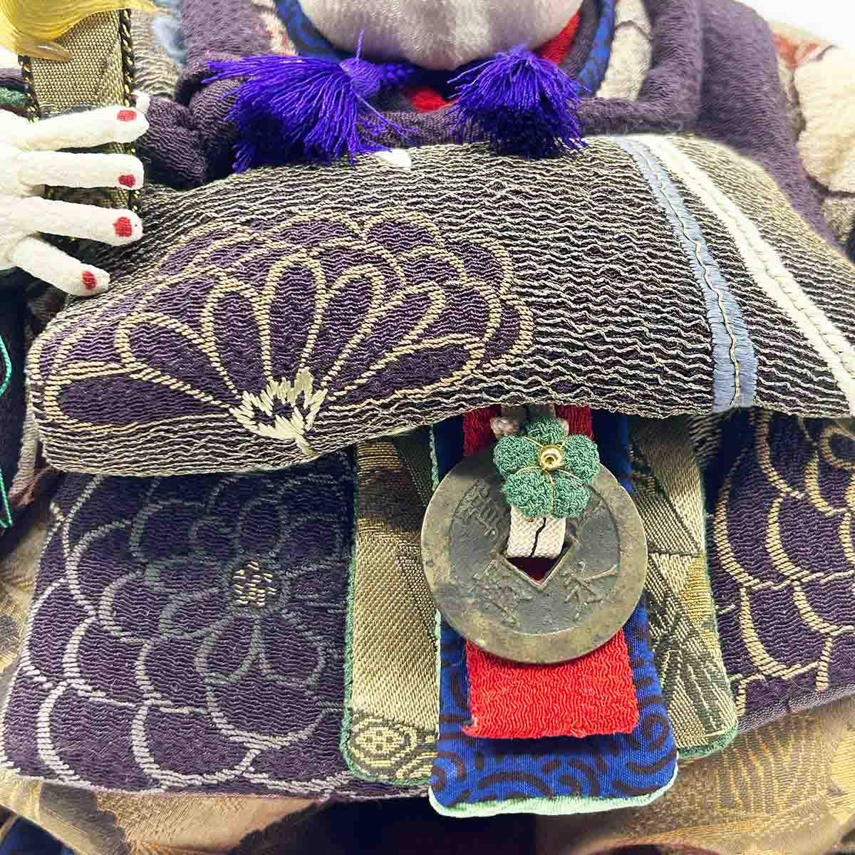 上原装子 古布創作人形 おひなちゃま ミニ